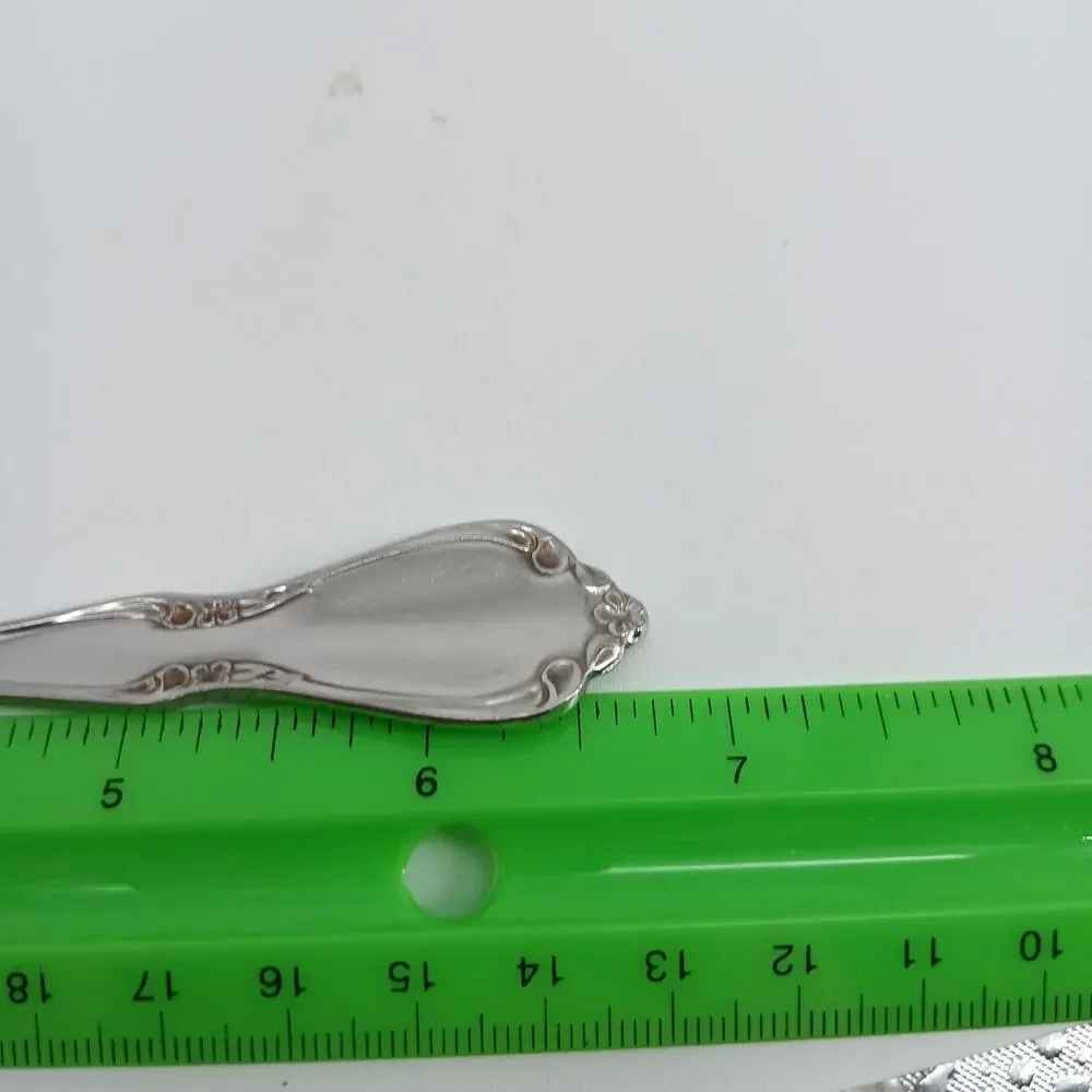 12X Spoons CHATEAU by ONEIDACRAFT DELUXE Stainless 4 Teaspoons 8 Table